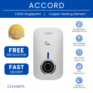 Champs Accord Instant Water Heater